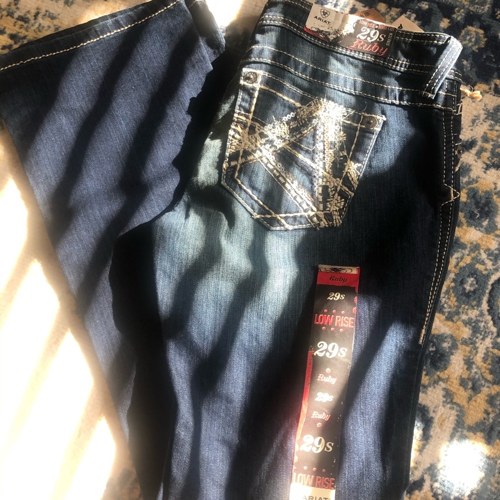 Ariat Low Rise Bootcut Jeans